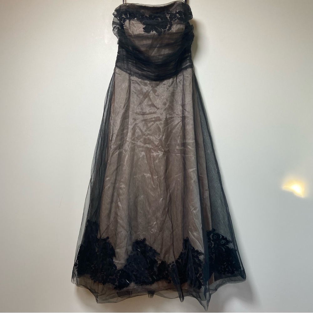 Jim Hjelm Occasions Vintage Tulle Dress Size 6